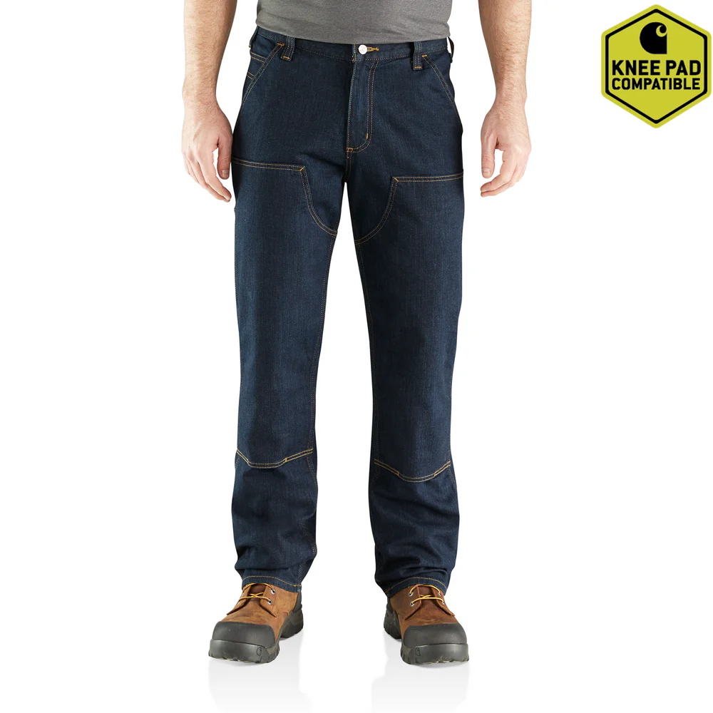 RUGGED FLEX RELAXED DOUBLE FRONT - 491-Erie | Carhartt 103329 - Image 3