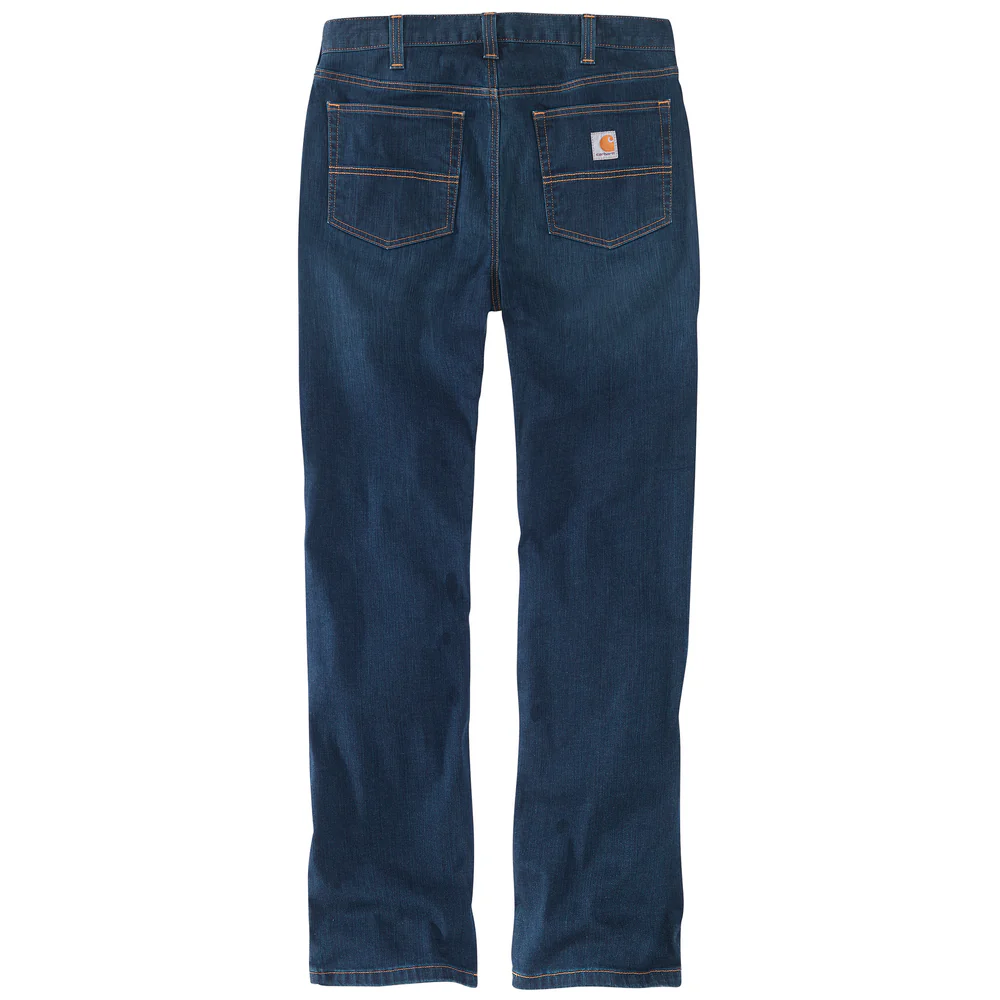 Rugged Flex Relaxed Fit 5-Pocket Jean - H49-Clearwater | Carhartt 102804 - Image 2