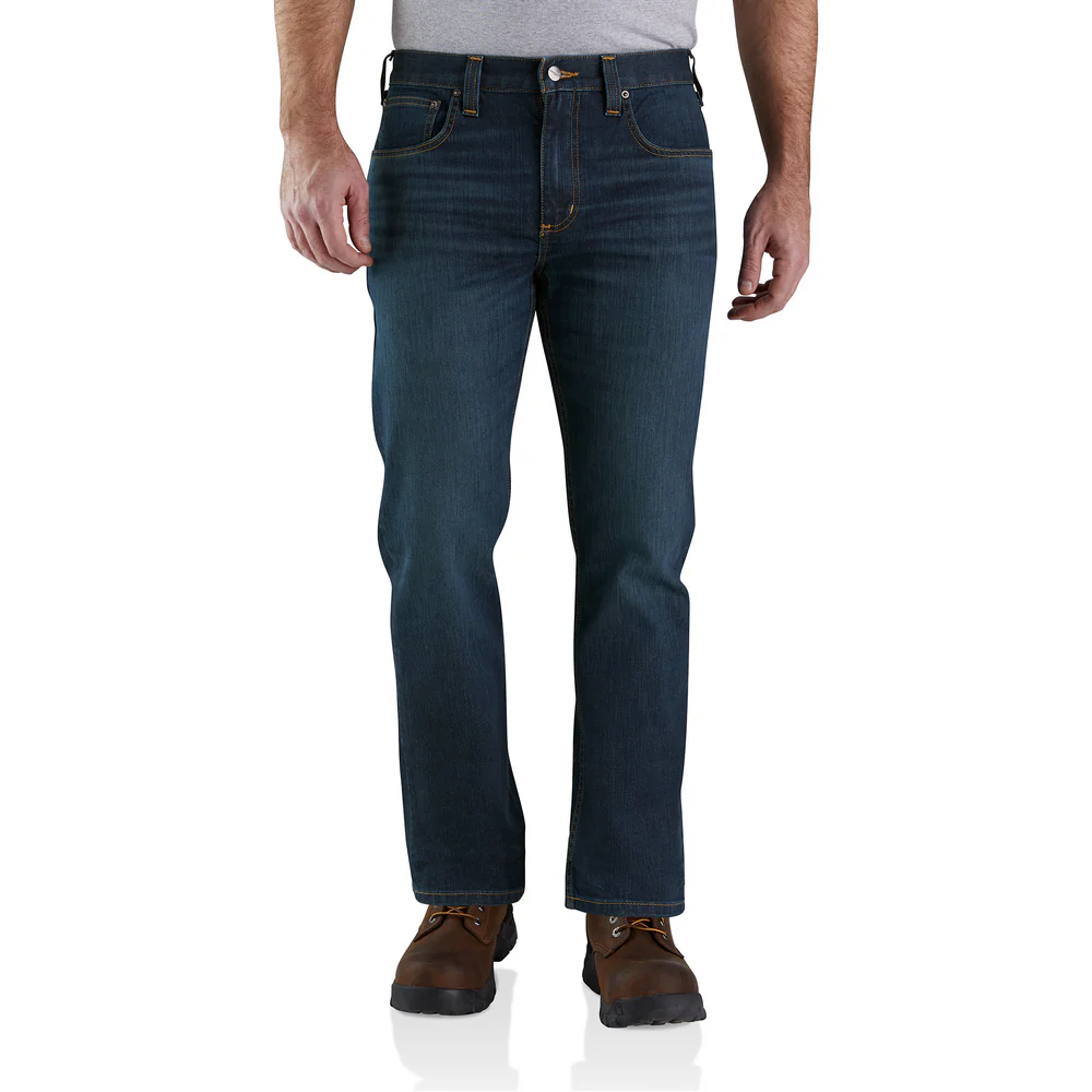 Rugged Flex Relaxed Fit 5-Pocket Jean - H49-Clearwater | Carhartt 102804 - Image 4