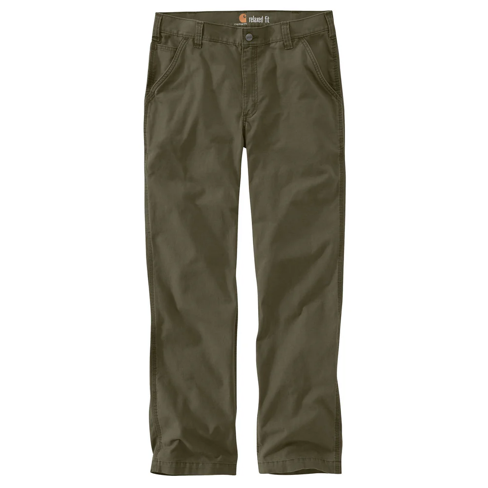 Rugged Flex Relaxed Fit Canvas Work Pant - MOS-Moss | Carhartt 102291 - Image 2