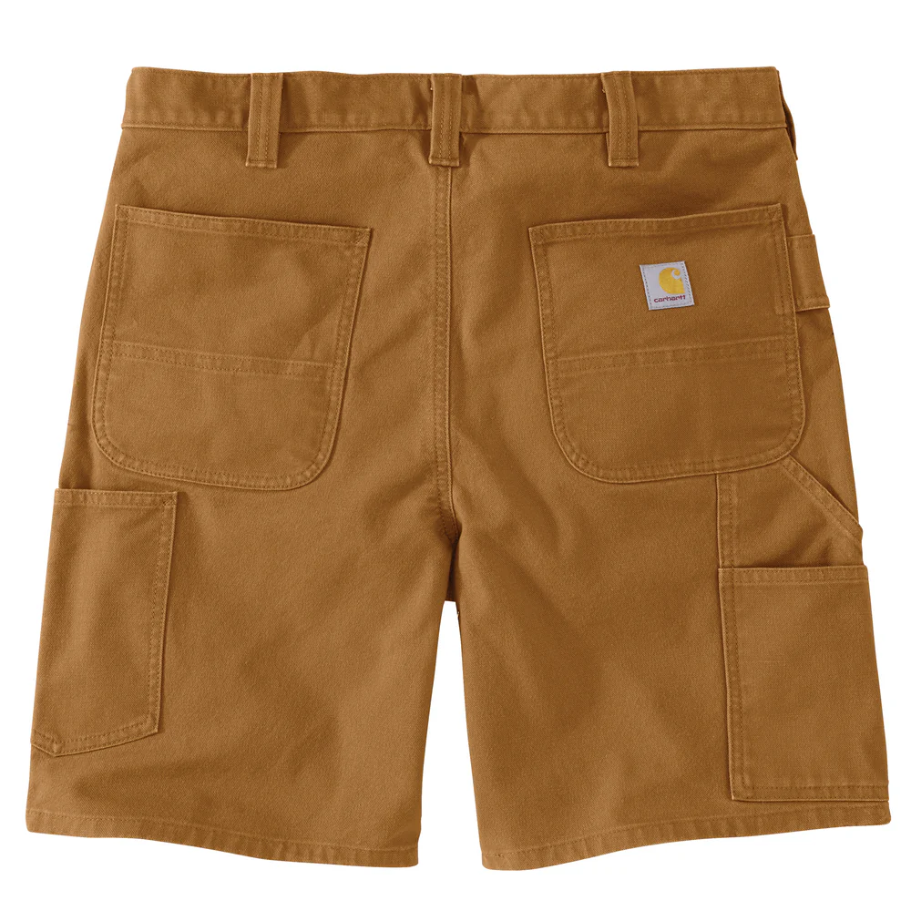 Rugged Flex Relaxed Fit Duck Double-Front Utility Work Short - BRN-Carhartt Brown | Carhartt 106847