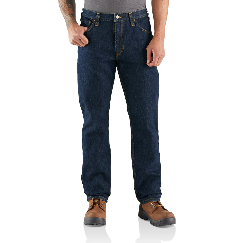 RUGGED FLEX RELAXED FIT HEAVYWEIGHT 5 POCKET JEAN - I10-Freight | Carhartt 103889 - Image 2