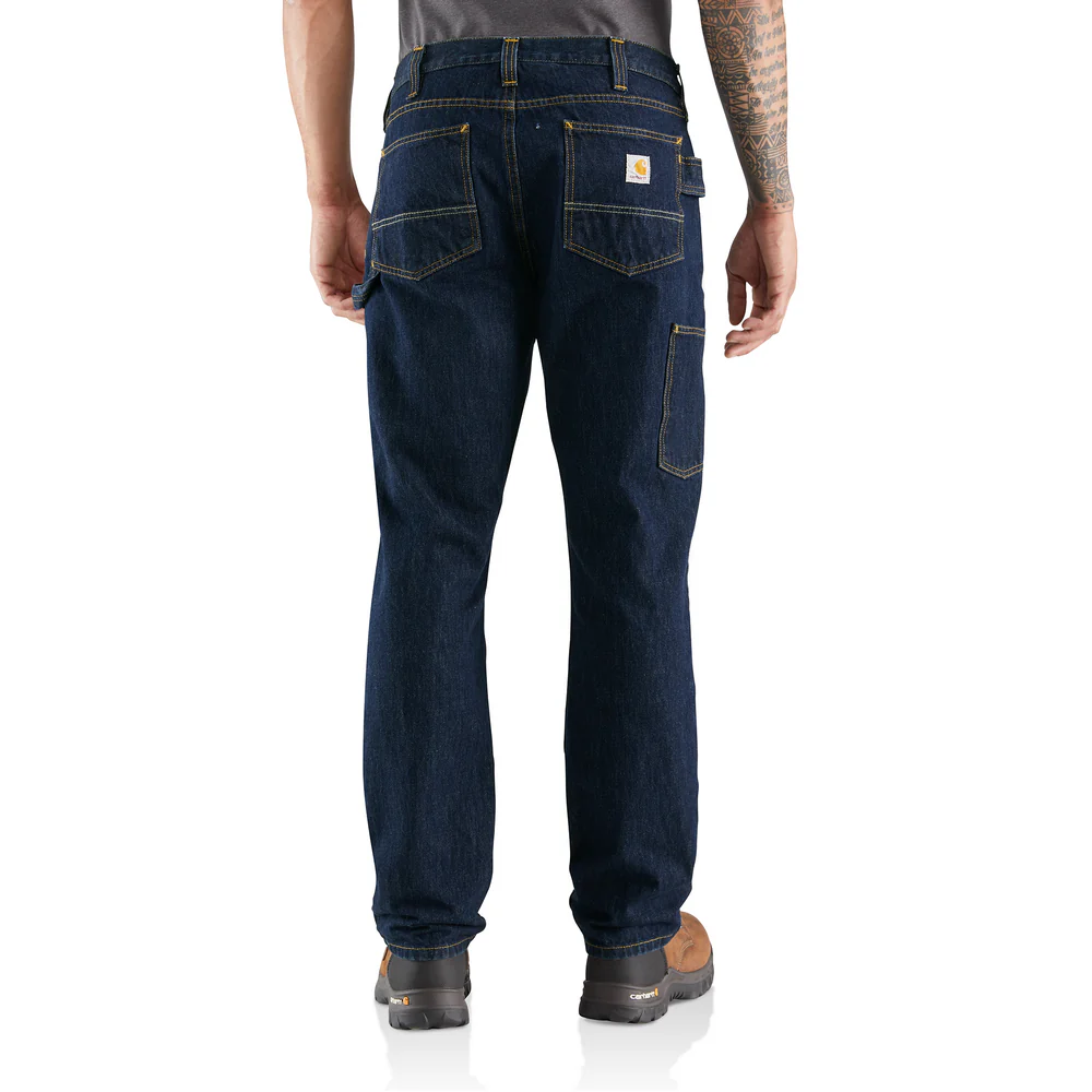 RUGGED FLEX RELAXED FIT HEAVYWEIGHT 5 POCKET JEAN - I10-Freight | Carhartt 103889 - Image 6