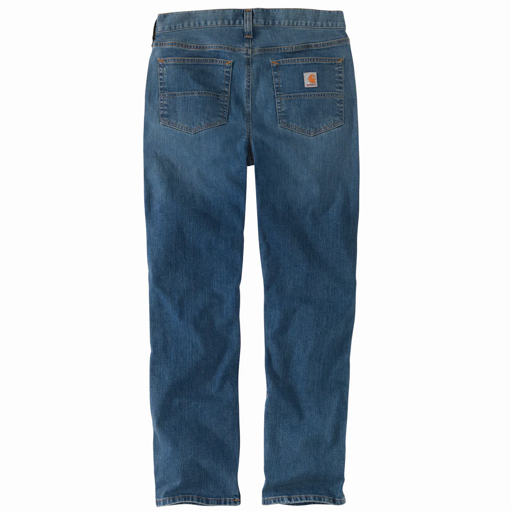 RUGGED FLEX RELAXED FIT LIGHTWEIGHT 5-POCKET TAPERED JEAN - H42-Arcadia | Carhartt 104960 - Image 2