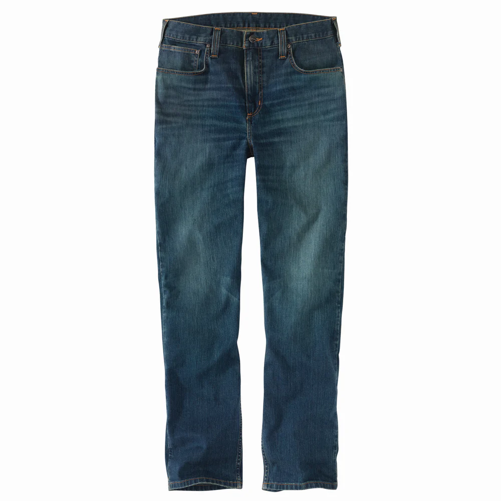 RUGGED FLEX RELAXED FIT LIGHTWEIGHT 5-POCKET TAPERED JEAN - H47-Canyon | Carhartt 104960