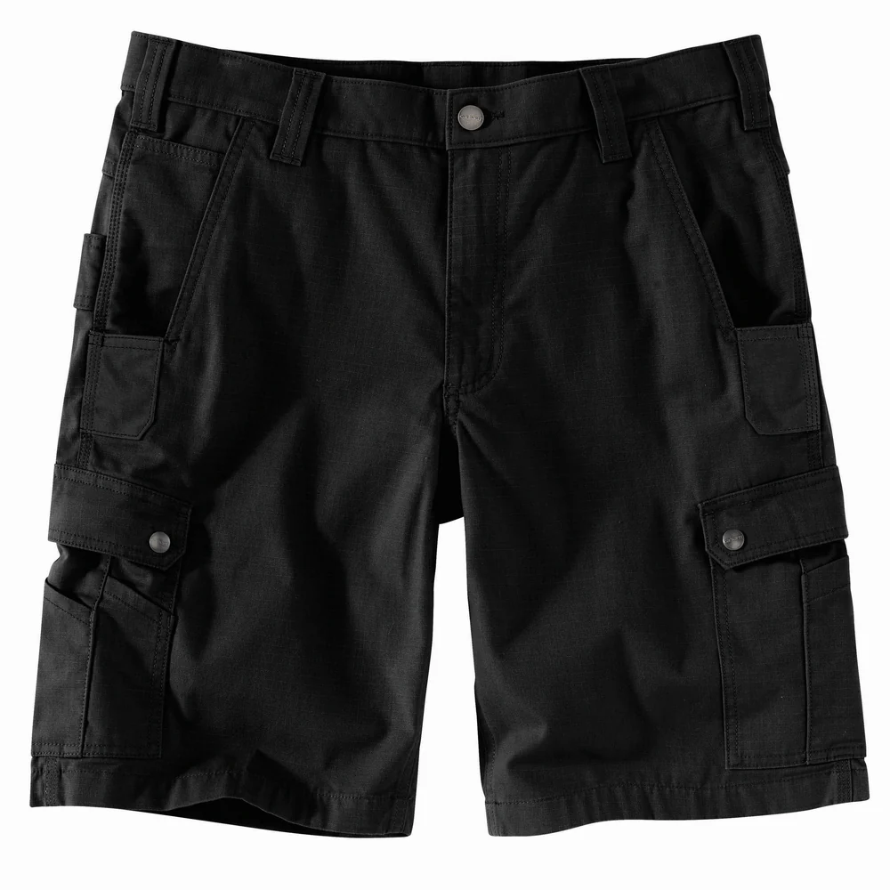 Rugged Flex Relaxed Fit Ripstop Cargo Work Short - N04-Black | Carhartt 104727 - Image 2