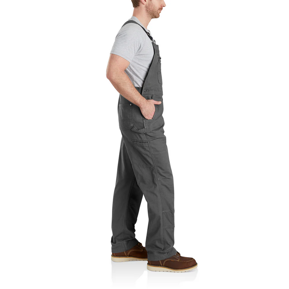 RUGGED FLEX RIGBY BIB - 039-Gravel | Carhartt 102987 - Image 6
