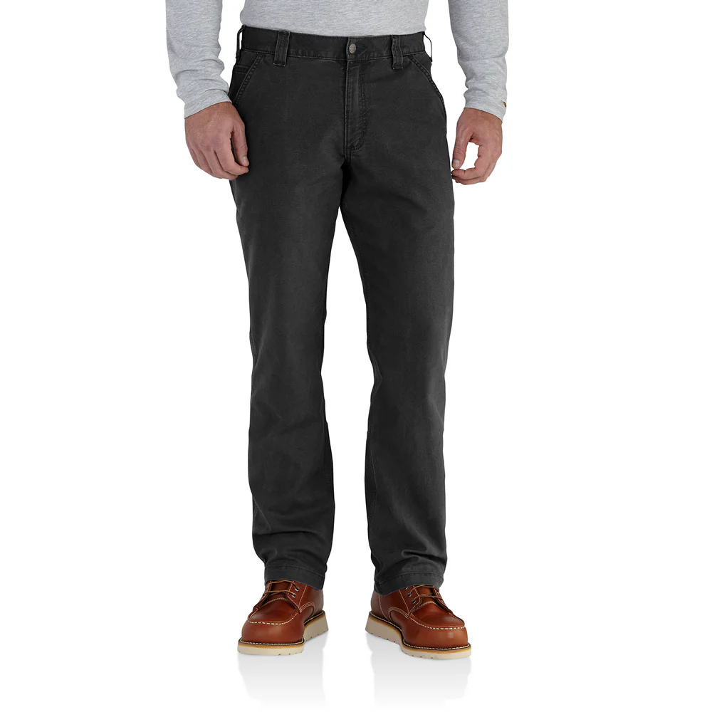 RUGGED FLEX RIGBY DUNGAREE - 001-Black | Carhartt 102291