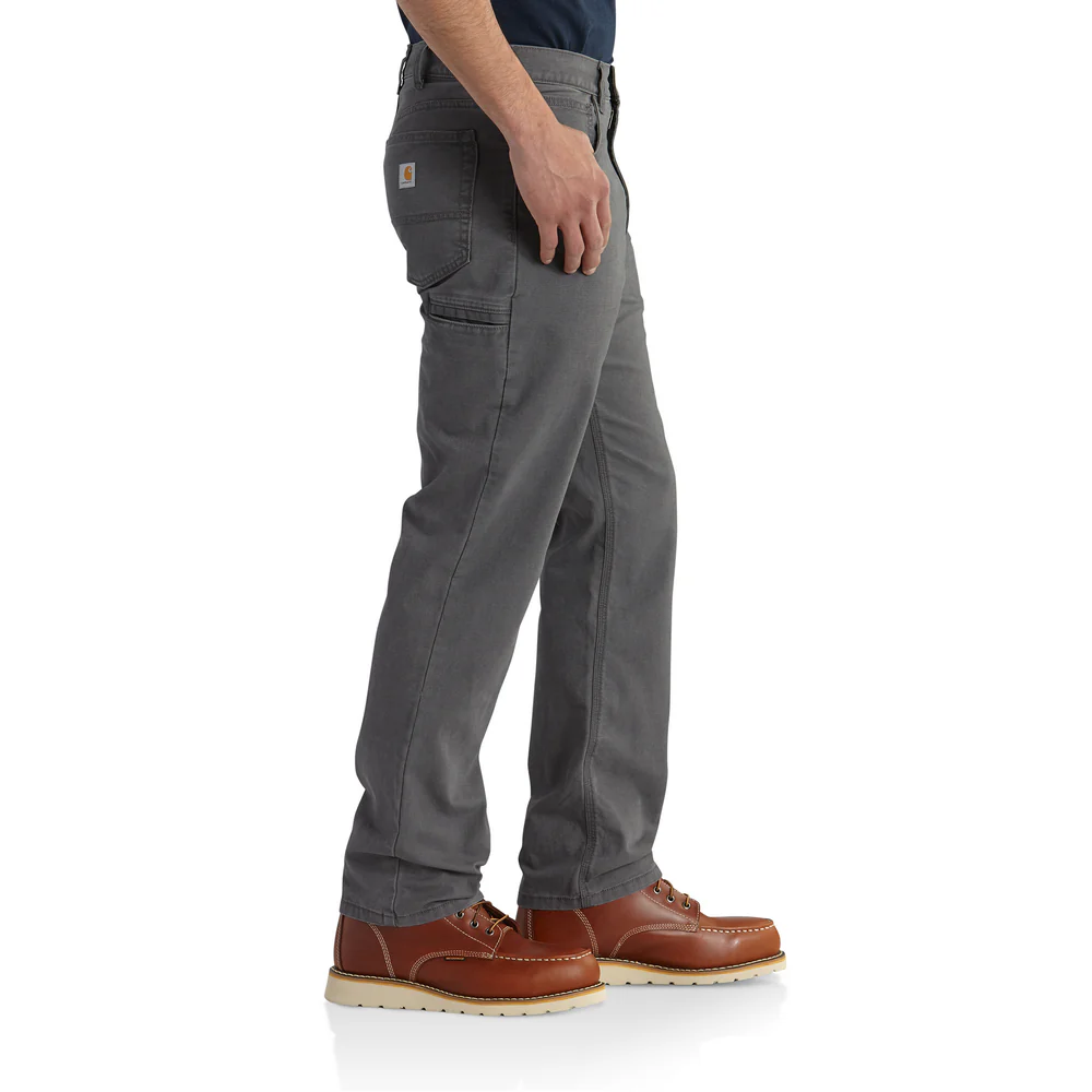 RUGGED FLEX RIGBY FIVE POCKET PANT - 039-Gravel | Carhartt 102517 - Image 5