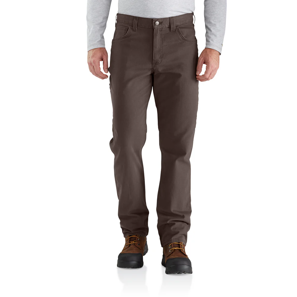 RUGGED FLEX RIGBY FIVE POCKET PANT - 909-Dark Coffee | Carhartt 102517