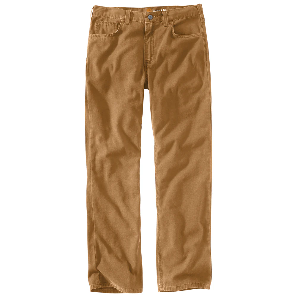 RUGGED FLEX RIGBY FIVE POCKET PANT - 918-Hickory | Carhartt 102517 - Image 2