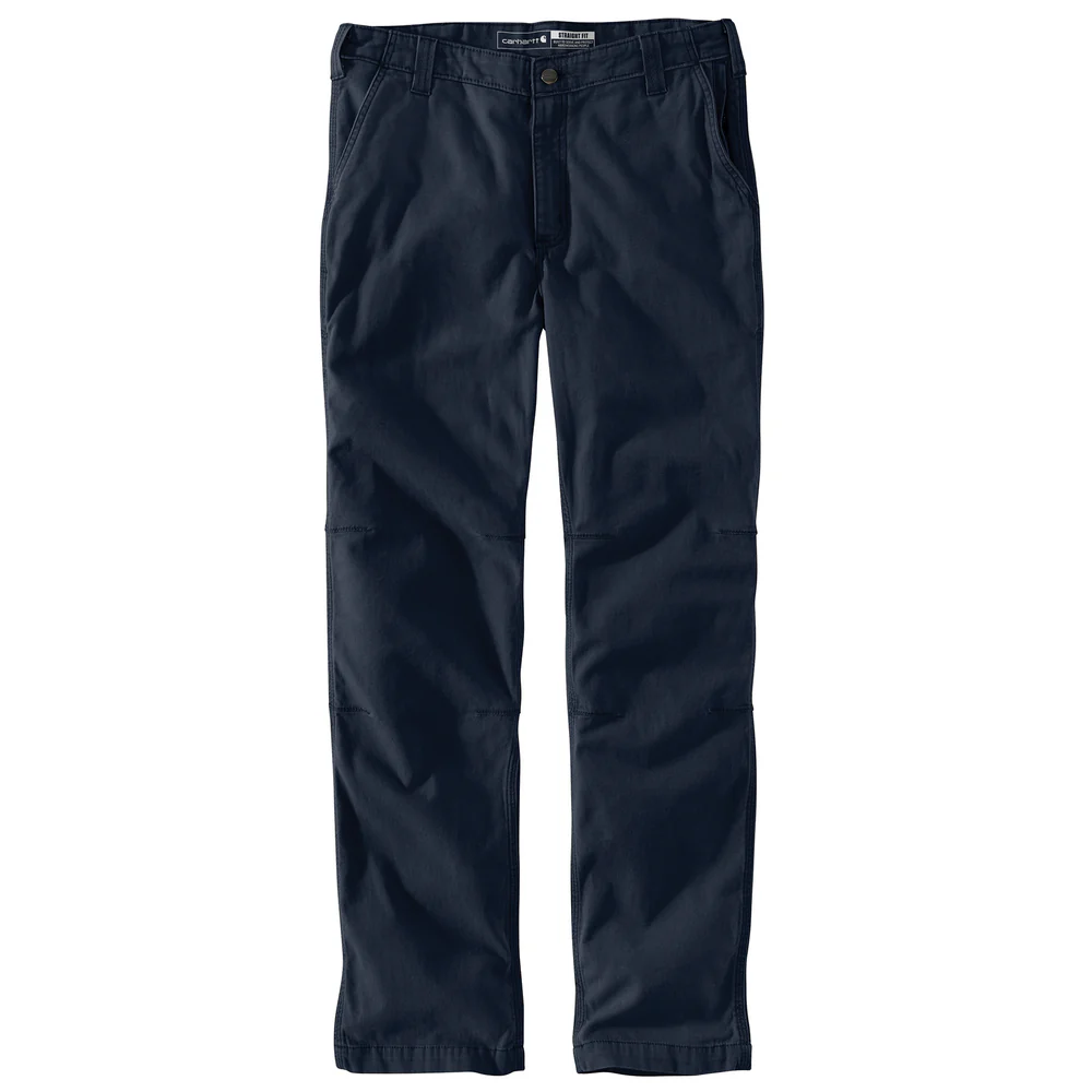 Rugged Flex Slim Fit Canvas 5-Pocket Tapered Work Pant - I26-Navy | Carhartt 102821 - Image 2