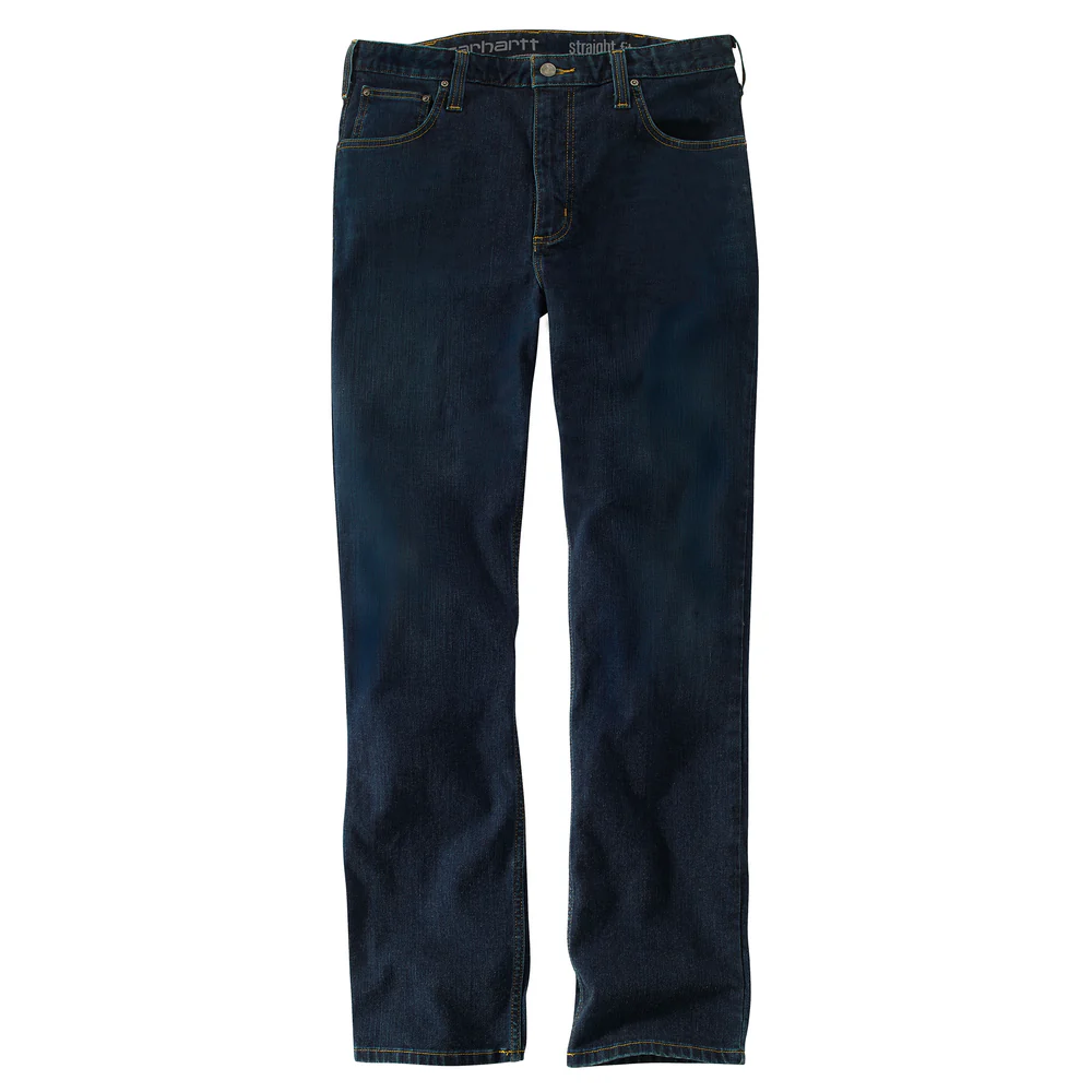 RUGGED FLEX STRAIGHT TAPERED JEAN - 491-Erie | Carhartt 102807 - Image 2