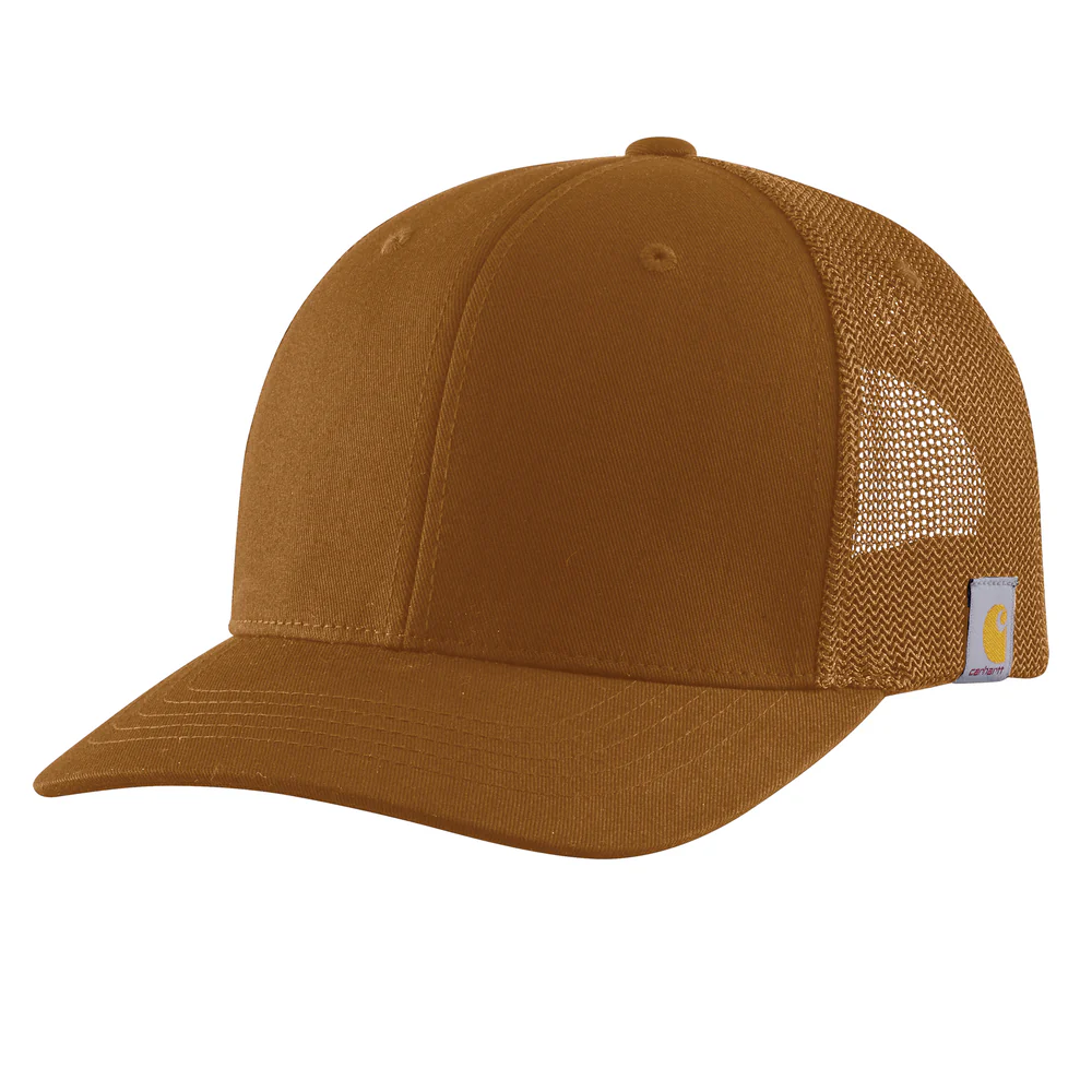 Rugged Flex Twill Mesh Back Cap - BRN-Carhartt Brown | Carhartt 106577 - Image 2