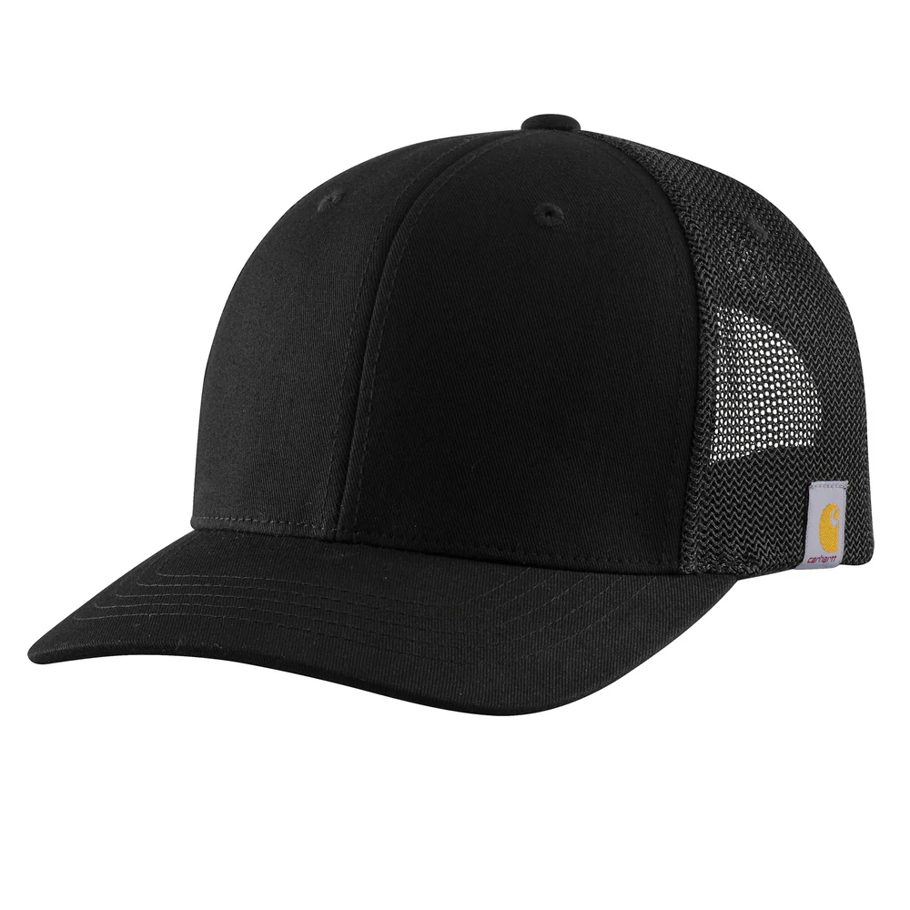 Rugged Flex Twill Mesh Back Cap - N04-Black | Carhartt 106577 - Image 2