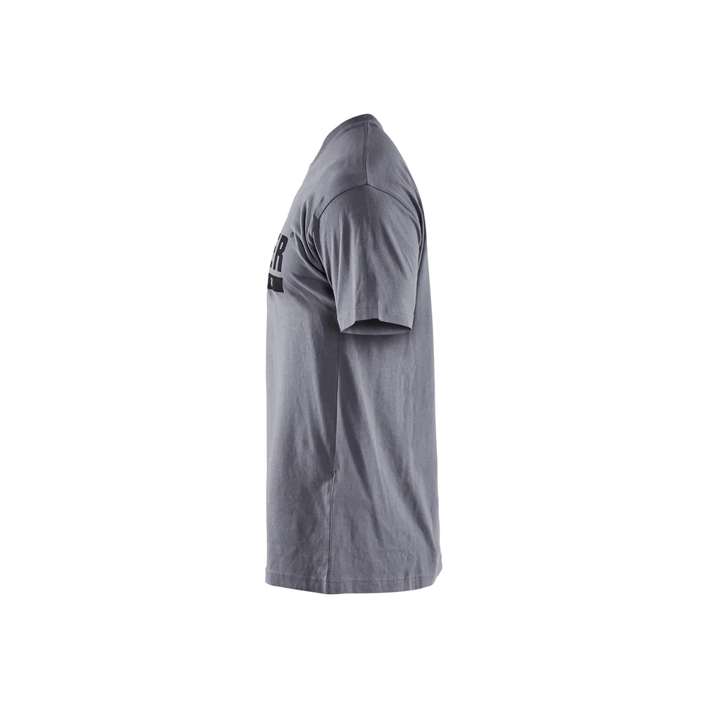 Short Sleeve Branded T-Shirt - 9400-Grey | Blaklader 35551042 - Image 4