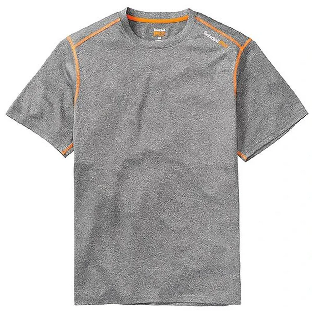 SHORT SLEEVE WICKING GOOD T-SHIRT - 052-Medium Grey Heather | Timberland PRO TB0A1V4A