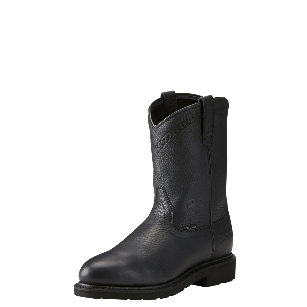 SIERRA STEEL TOE BOOT - 001-Black | Ariat 10021473