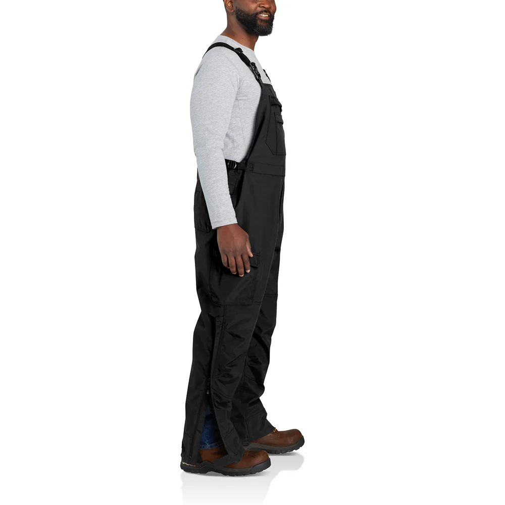 Storm DefenderĀ® Loose Fit Heavyweight Bib Overall - BLK-Black | Carhartt 104674 - Image 2