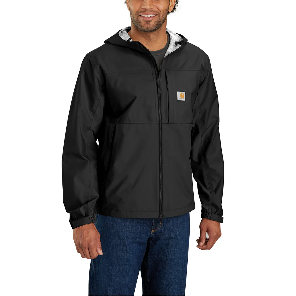 Storm DefenderĀ® Relaxed Fit Lightweight Packable Jacket - N04-Black | Carhartt 105751
