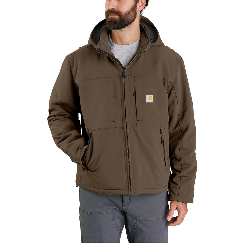 Super Dux™ Relaxed Fit Insulated Jacket - 205-Coffee | Carhartt 106006 - Image 2