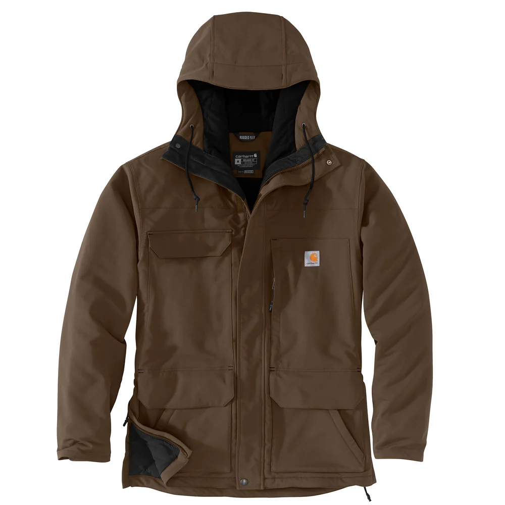 SUPER DUX RELAXED FIT INSULATED TRADITIONAL COAT - 205-Coffee | Carhartt 105002