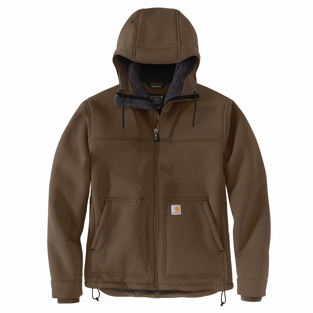 SUPER DUX RELAXED FIT SHERPA ACTIVE JAC - 205-Coffee | Carhartt 105001