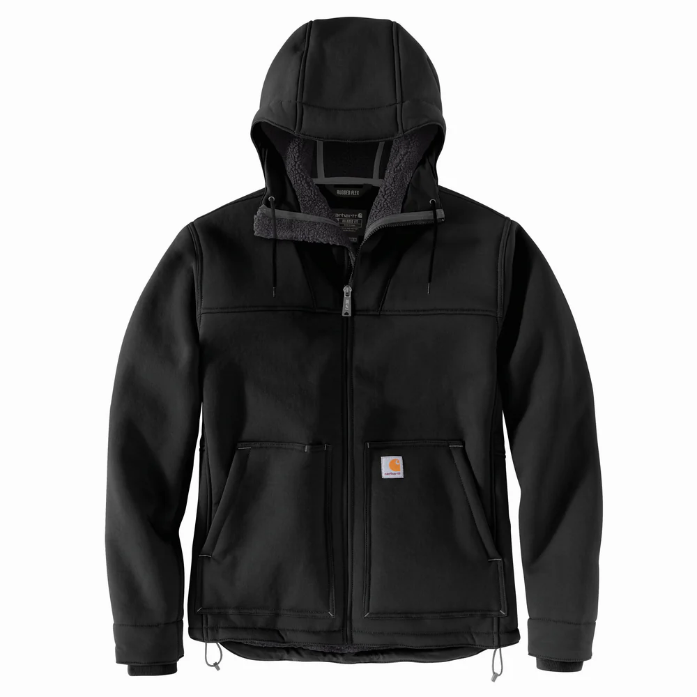 SUPER DUX RELAXED FIT SHERPA ACTIVE JAC - N04-Black | Carhartt 105001