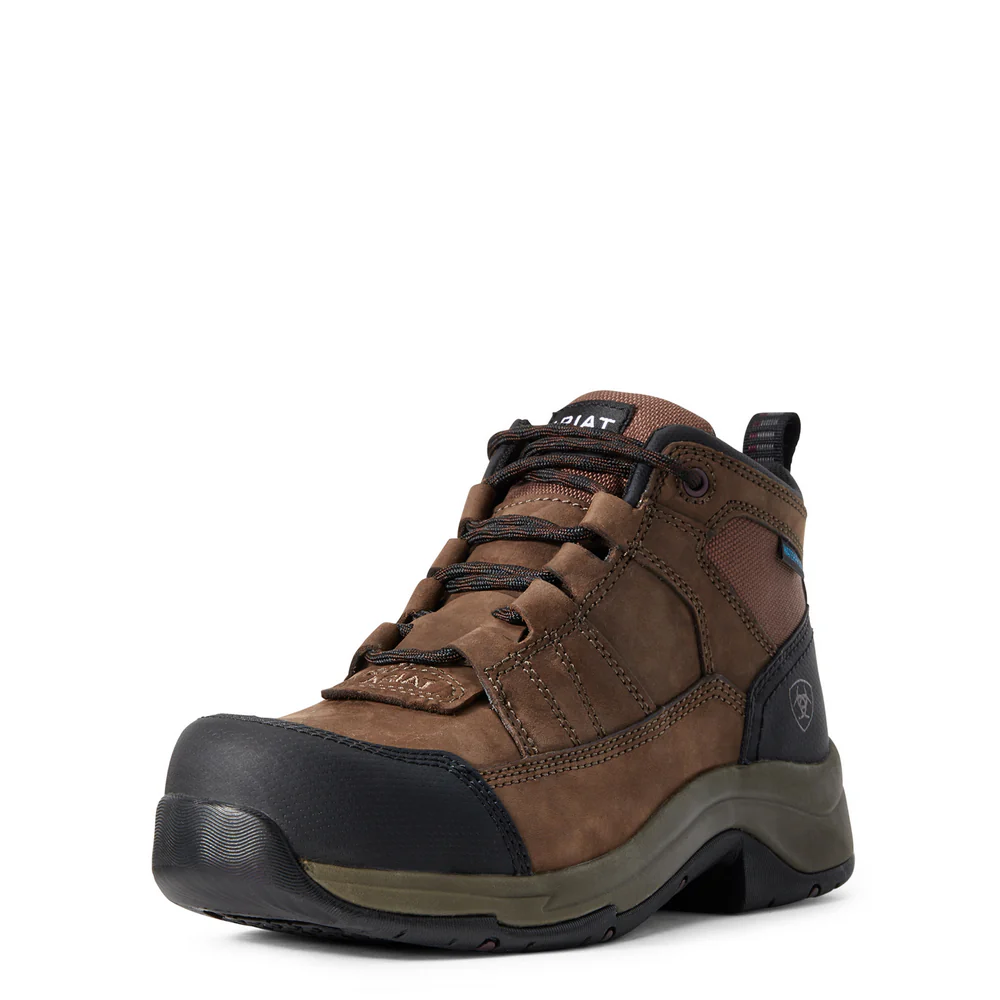 TELLURIDE WORK H2O COMPOSITE TOE BOOT - 200-Brown | Ariat 10029481