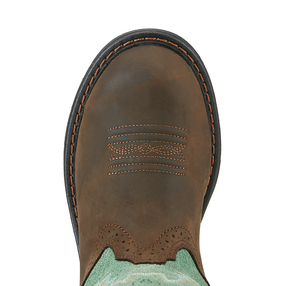 TRACEY PULL-ON COMPOSITE TOE WATERPROOF BOOT - 200-Brown | Ariat 10015405 - Image 4
