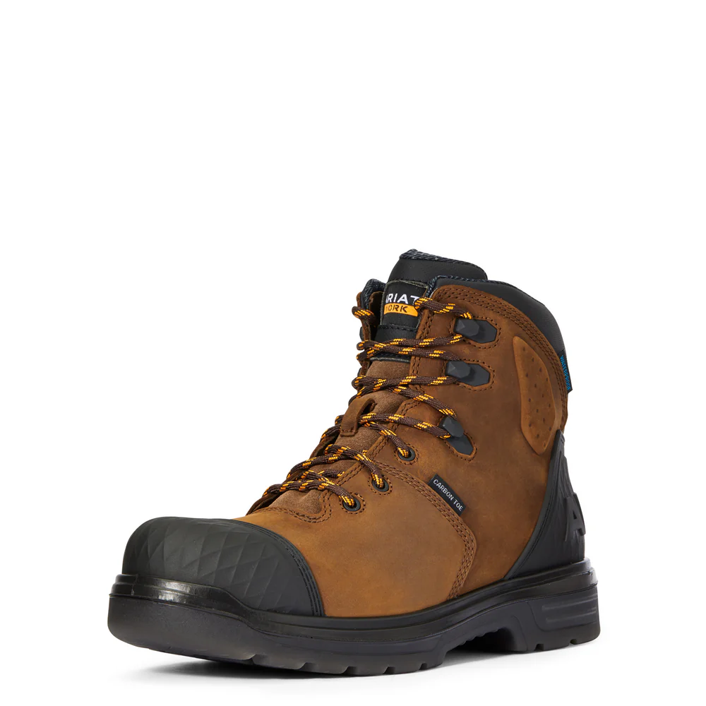TURBO OUTLAW 6-INCH H2O COMPOSITE TOE BOOT - 201-Dark Brown | Ariat 10033996