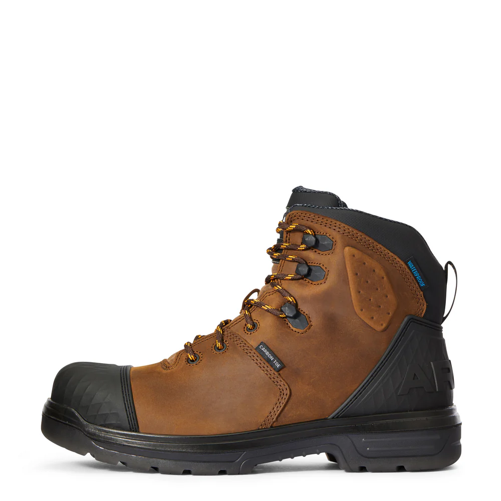 TURBO OUTLAW 6-INCH H2O COMPOSITE TOE BOOT - 201-Dark Brown | Ariat 10033996 - Image 3