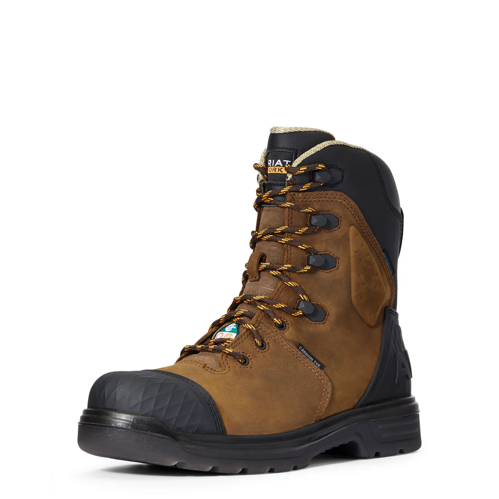 TURBO OUTLAW 8-INCH CSA H2O COMPOSITE TOE BOOT - 200-Brown | Ariat 10034569