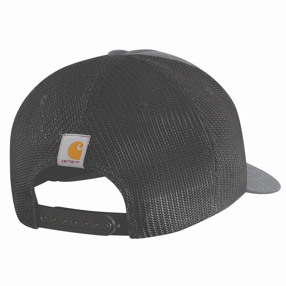 Twill Mesh-Back Hamilton Embroidered Cap - STL-Steel | Carhartt 106740