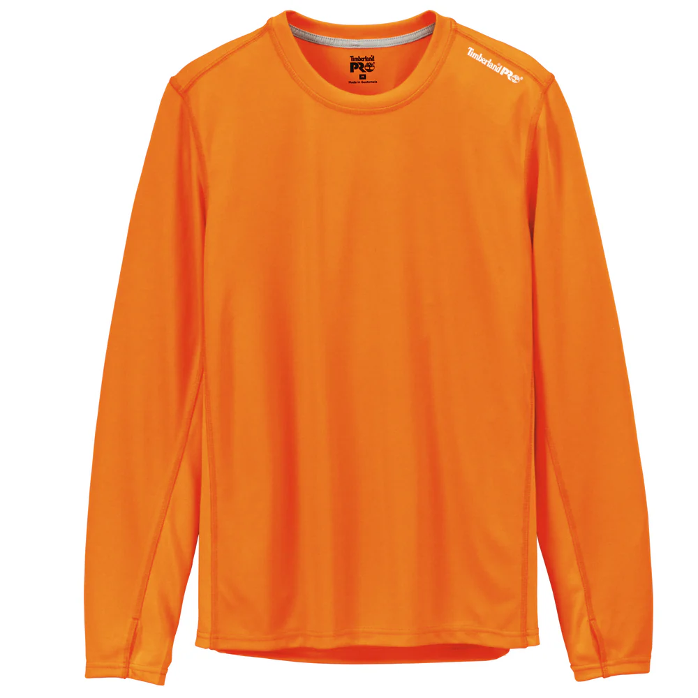 WICKING GOOD LONG-SLEEVE T-SHIRT - D67-Pro Orange | Timberland PRO TB0A1128