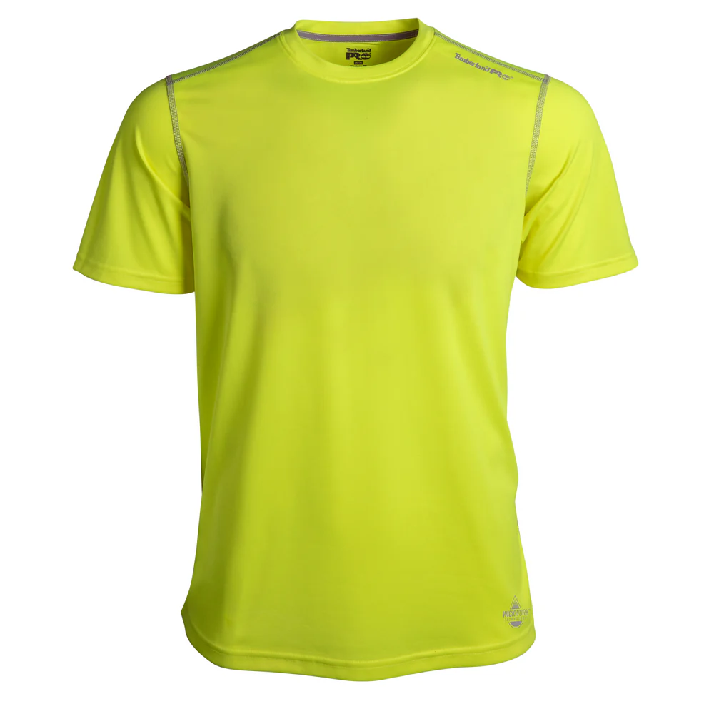 WICKING GOOD SPORT SHORT SLEEVE T-SHIRT - C77-Pro Yellow | Timberland PRO TB0A1P1Z