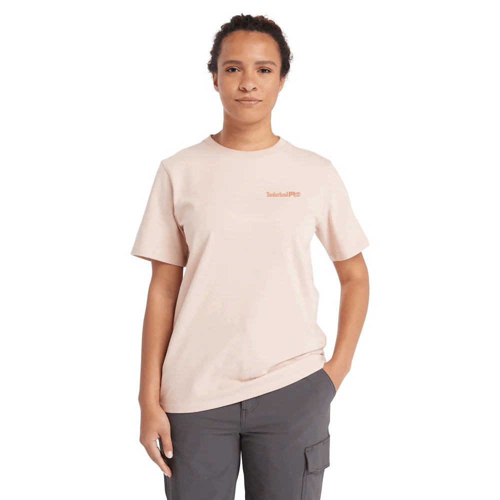 Women's Core T-Shirt - 662-Cameo Rose | Timberland PRO® TB0A6D7X - Image 6