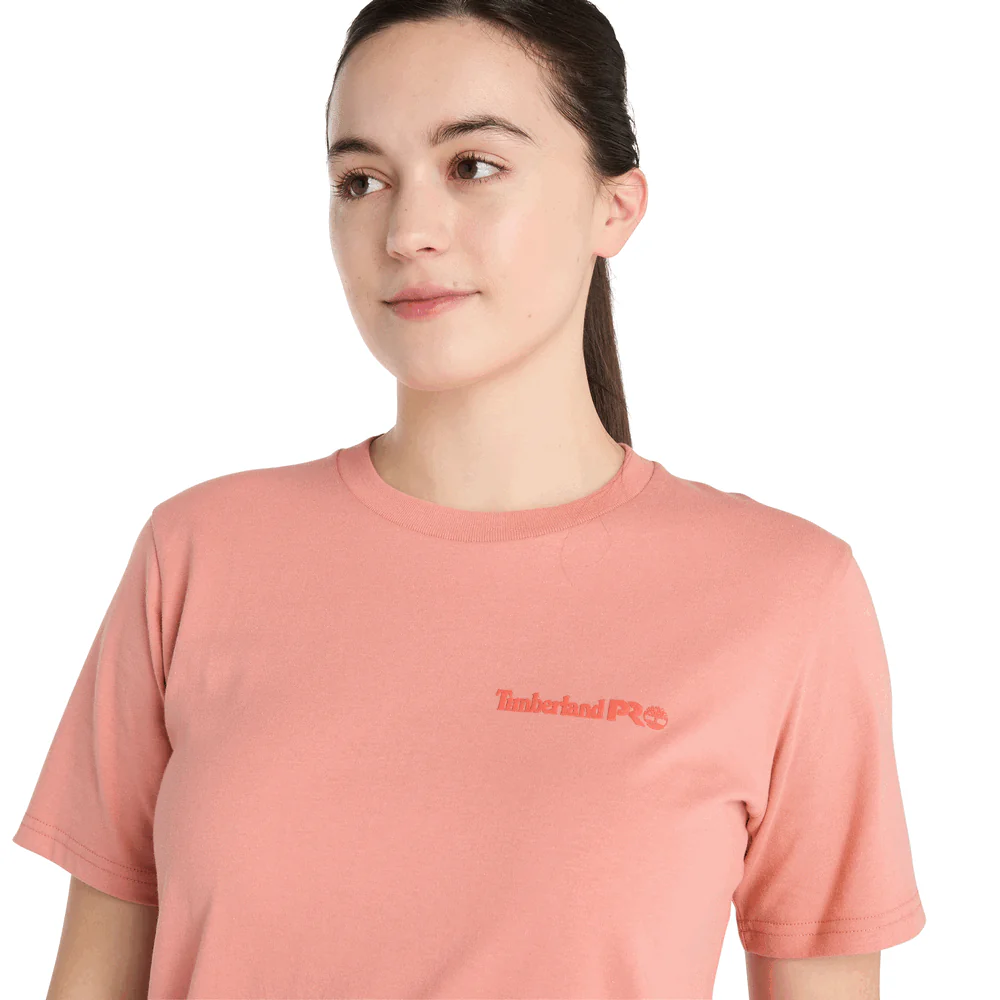 Women's Core T-Shirt - 831-Terra Cotta | Timberland PRO® TB0A6D7X - Image 3