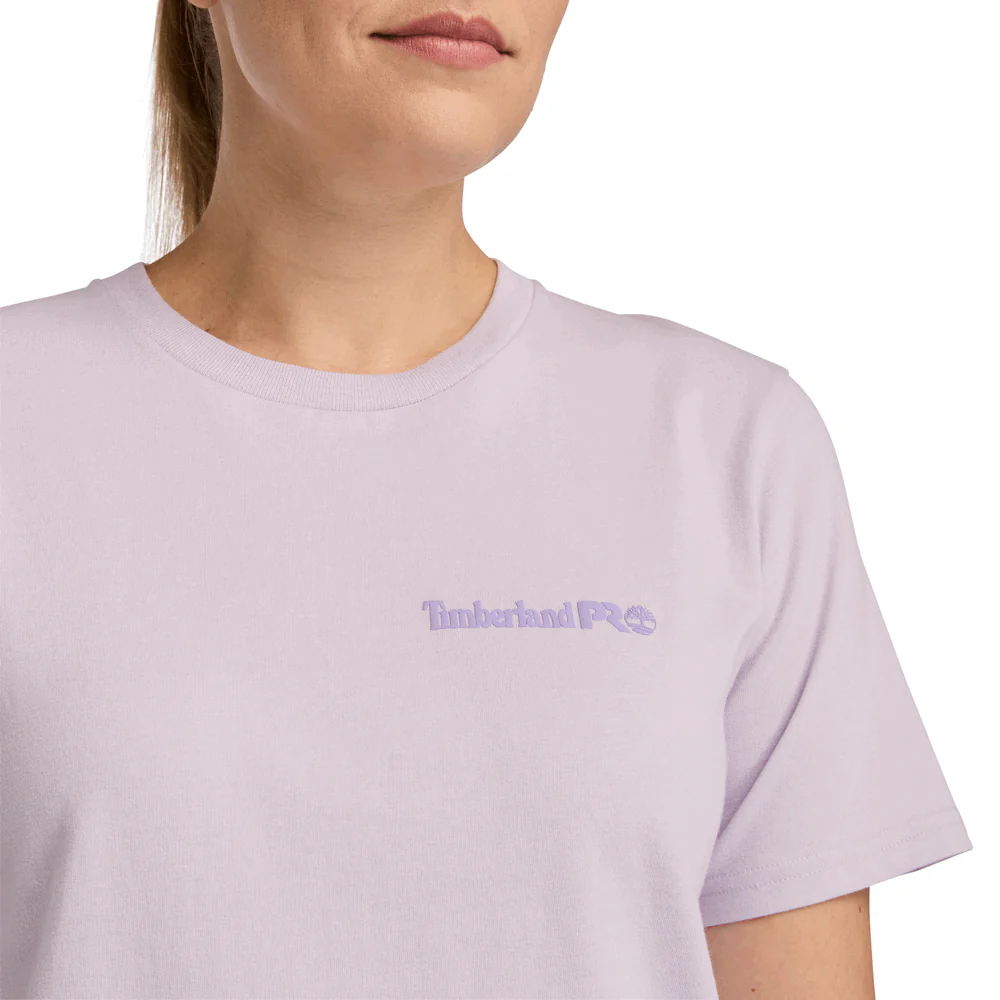 Women's Core T-Shirt - EG3-Pastel Lilac | Timberland PRO® TB0A6D7X - Image 3