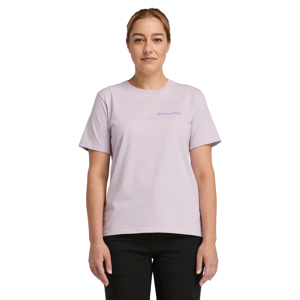 Women's Core T-Shirt - EG3-Pastel Lilac | Timberland PRO® TB0A6D7X - Image 6