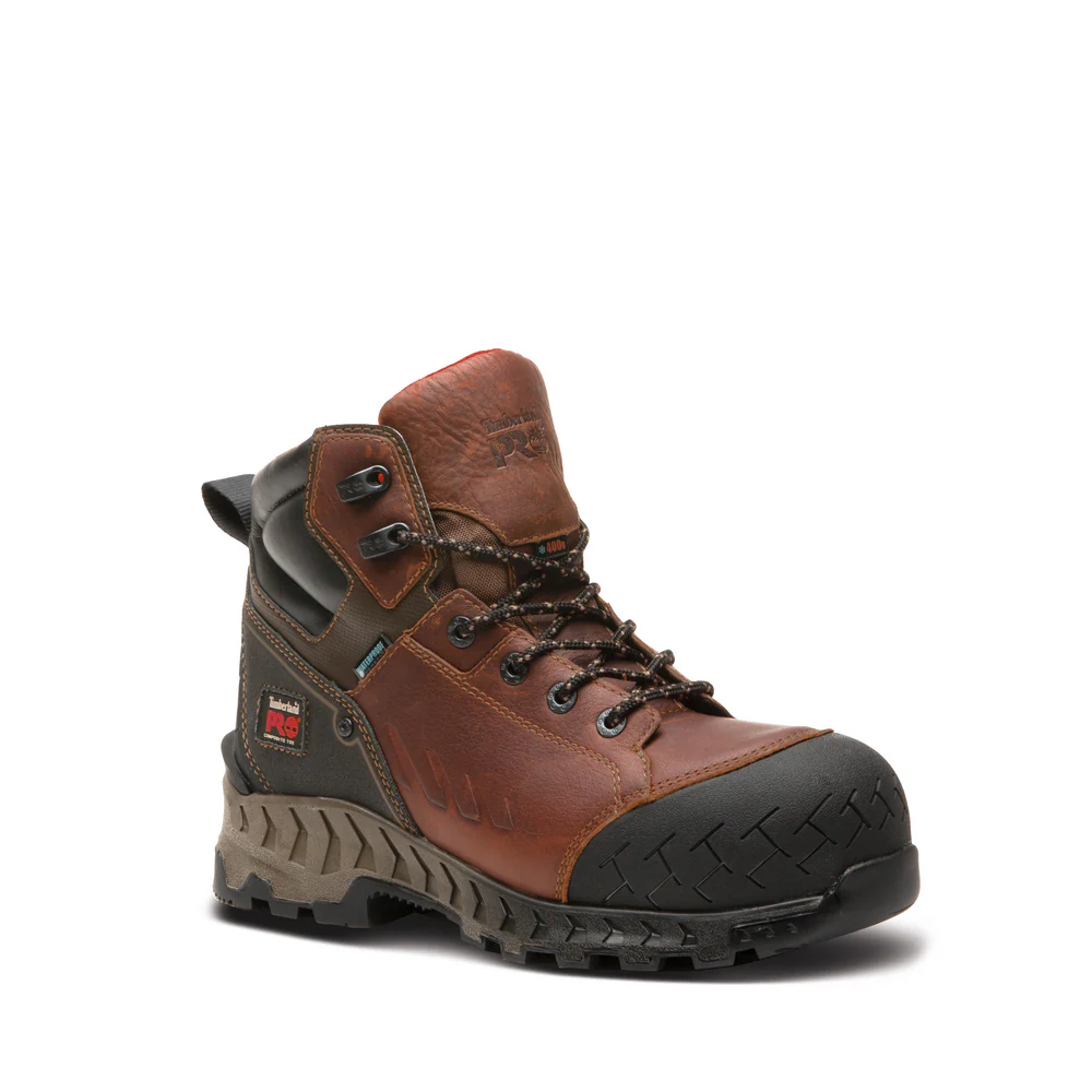 WORK SUMMIT 6-INCH COMPOSITE SAFETY TOE WATERPROOF INSULATED - 214-Brown | Timberland TB0A25CM