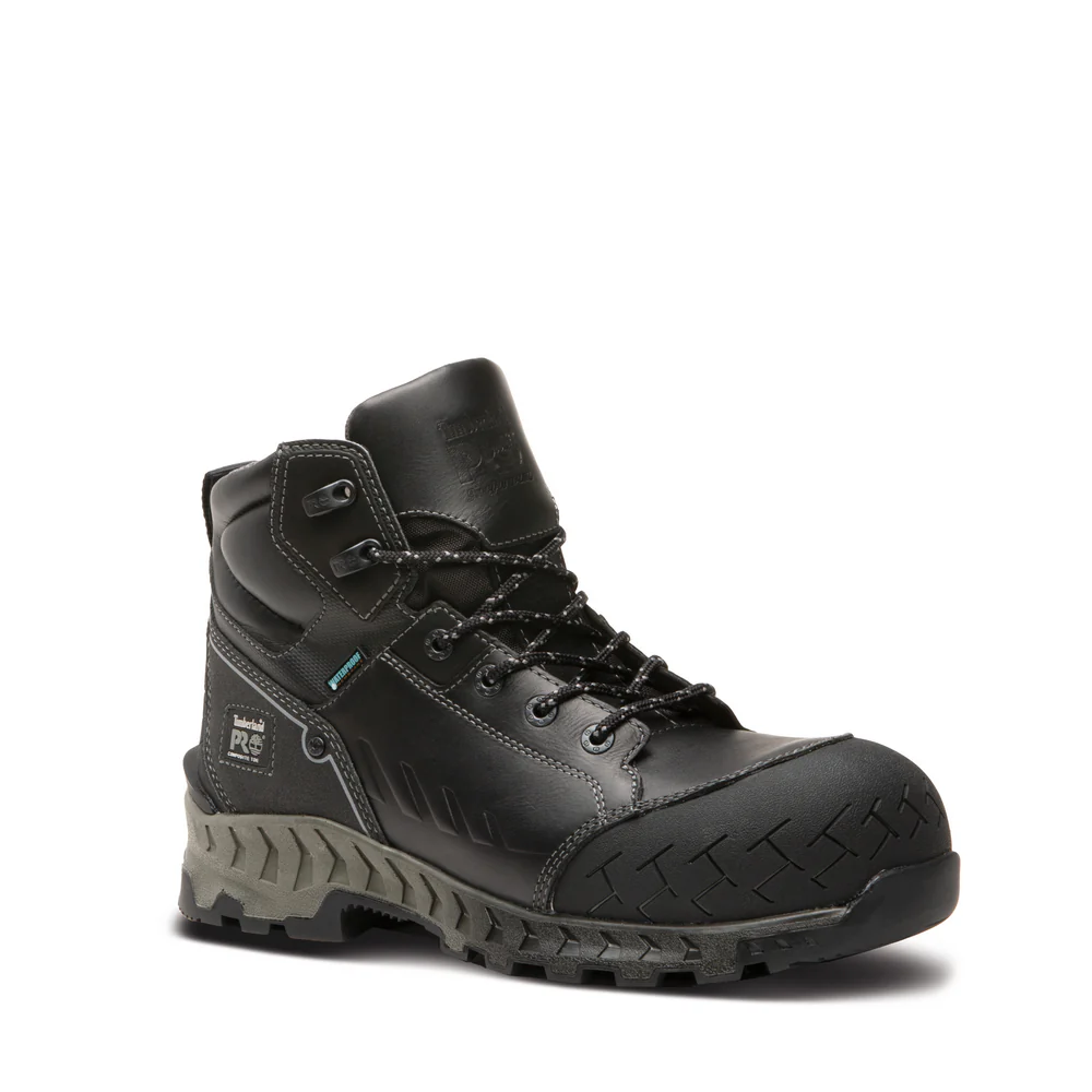 WORK SUMMIT 6-INCH COMPOSITE TOE WATERPROOF BOOT - 001-Black | Timberland TB0A2262