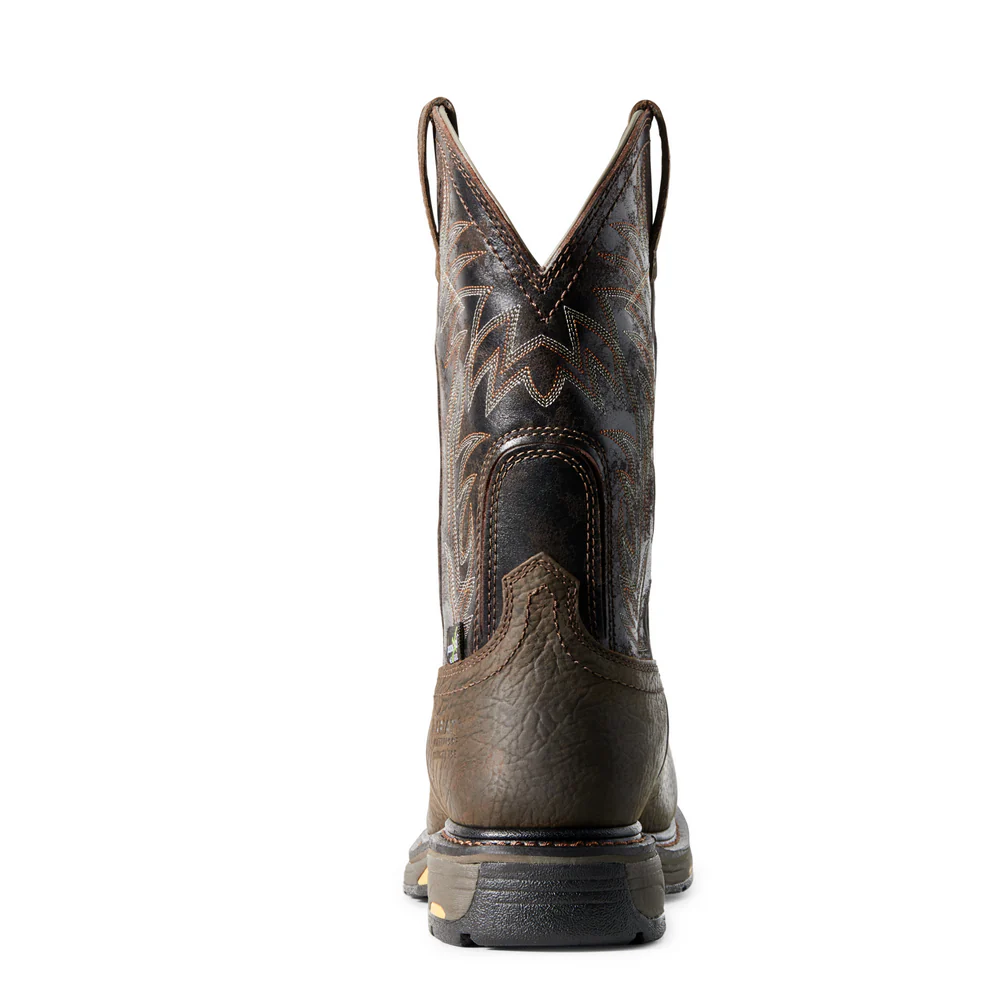 WORKHOG WIDE SQUARE COMPOSITE TOE MET-GUARD WATERPROOF BOOT - 200-Brown | Ariat 10016265 - Image 3