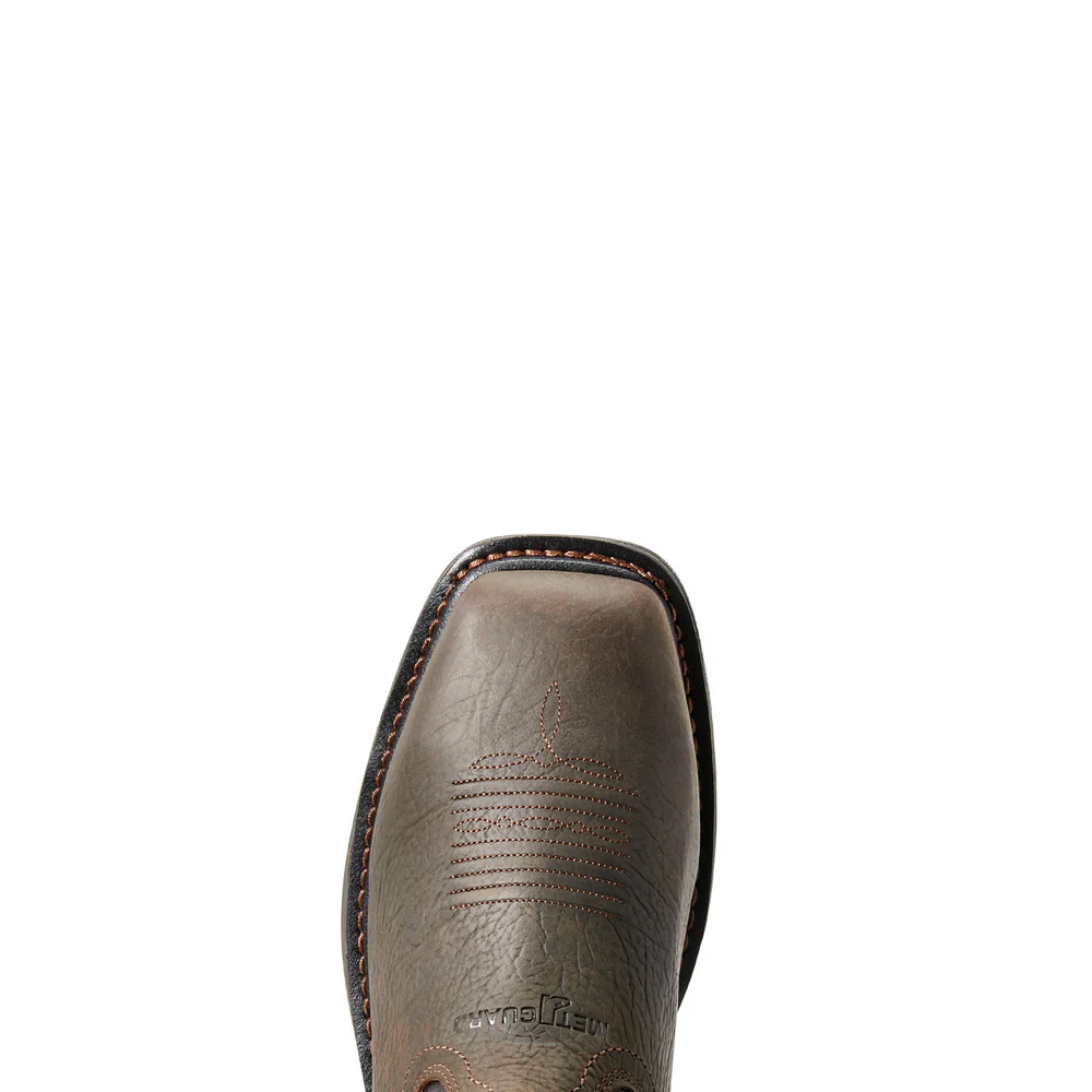 WORKHOG WIDE SQUARE COMPOSITE TOE MET-GUARD WATERPROOF BOOT - 200-Brown | Ariat 10016265 - Image 4