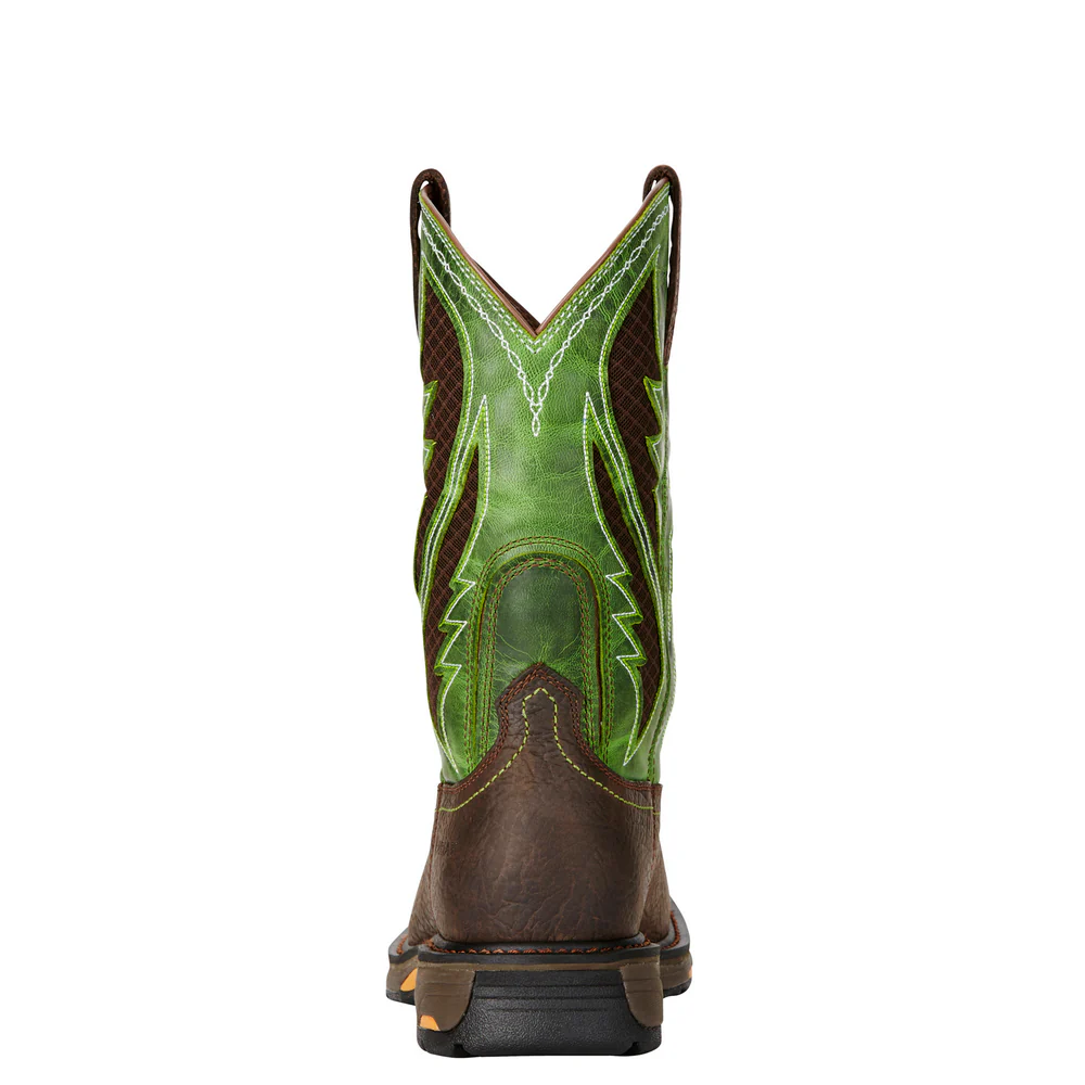 WORKHOG WIDE SQUARE COMPOSITE TOE VENTTEK BOOT - 200-Brown | Ariat 10020084 - Image 3