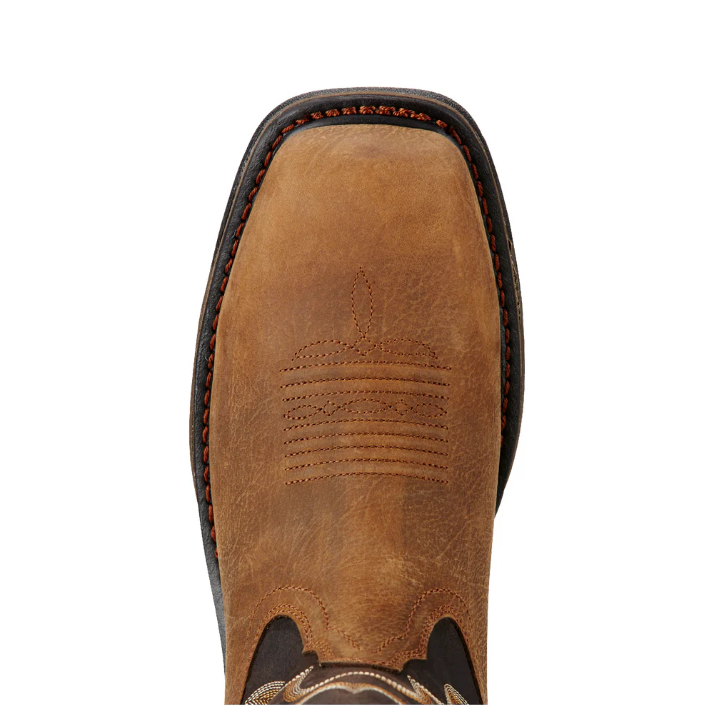 WORKHOG WIDE SQUARE COMPOSITE TOE WATERPROOF INSULATED BOOT - 200-Brown | Ariat 10018555 - Image 4