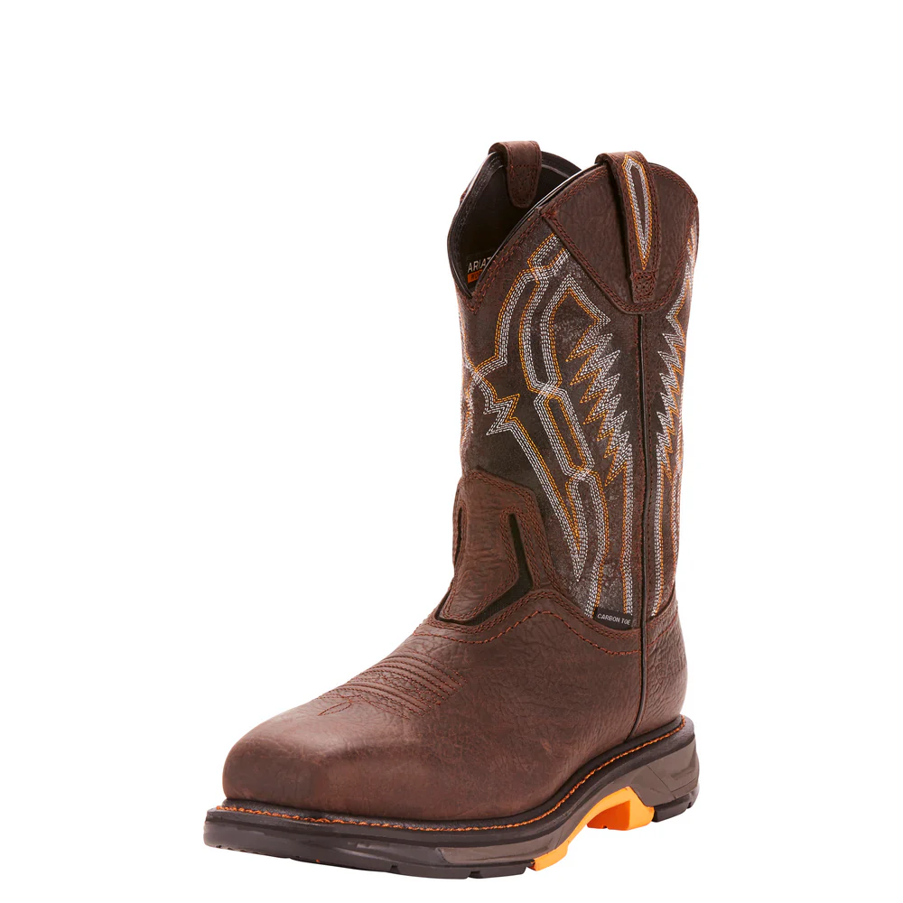 WORKHOG XT DARE CARBON TOE WORK BOOT - 200-Brown | Ariat 10024952