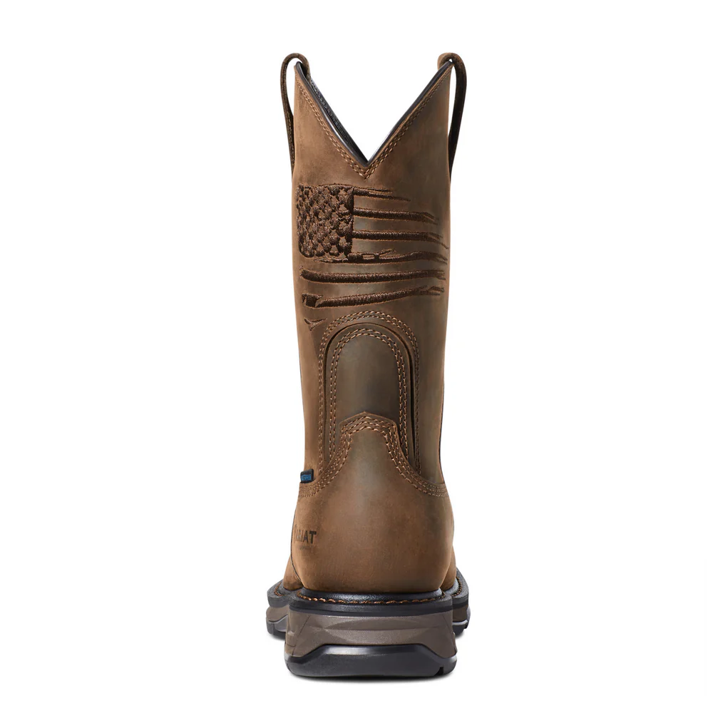 WORKHOG XT PATRIOT H2O COMPOSITE TOE BOOT - 200-Brown | Ariat 10036002 - Image 3