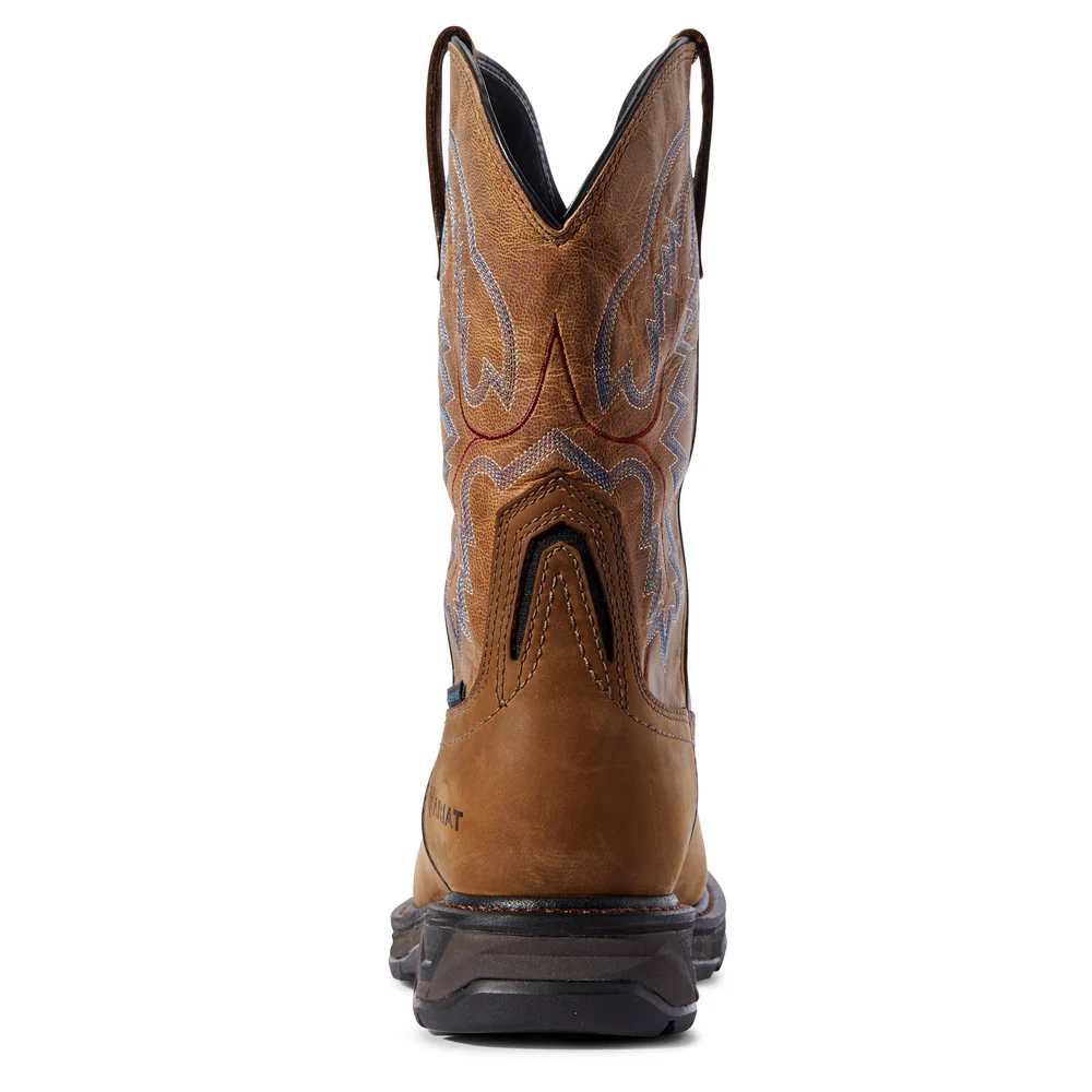 WORKHOG XT SQUARE CARBON TOE WATERPROOF BOOT - 200-Brown | Ariat 10031483 - Image 3