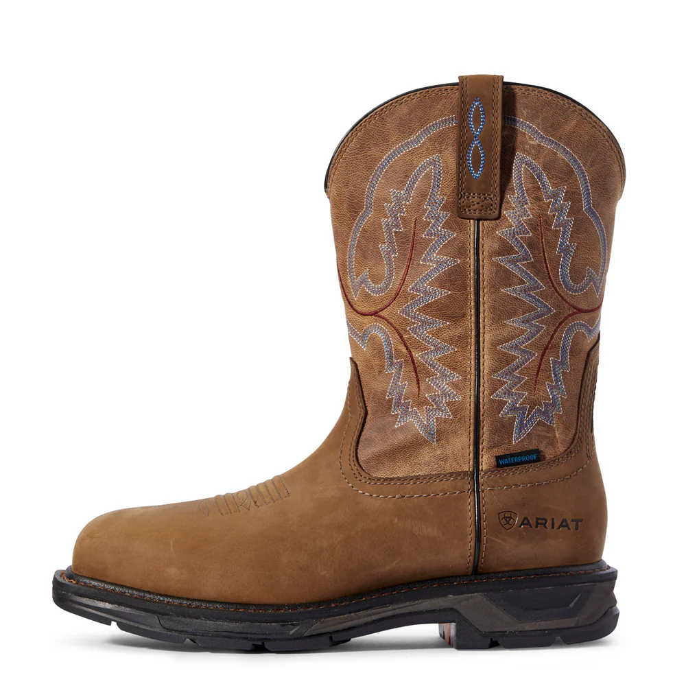WORKHOG XT SQUARE TOE WATERPROOF BOOT - 200-Brown | Ariat 10031474 - Image 2